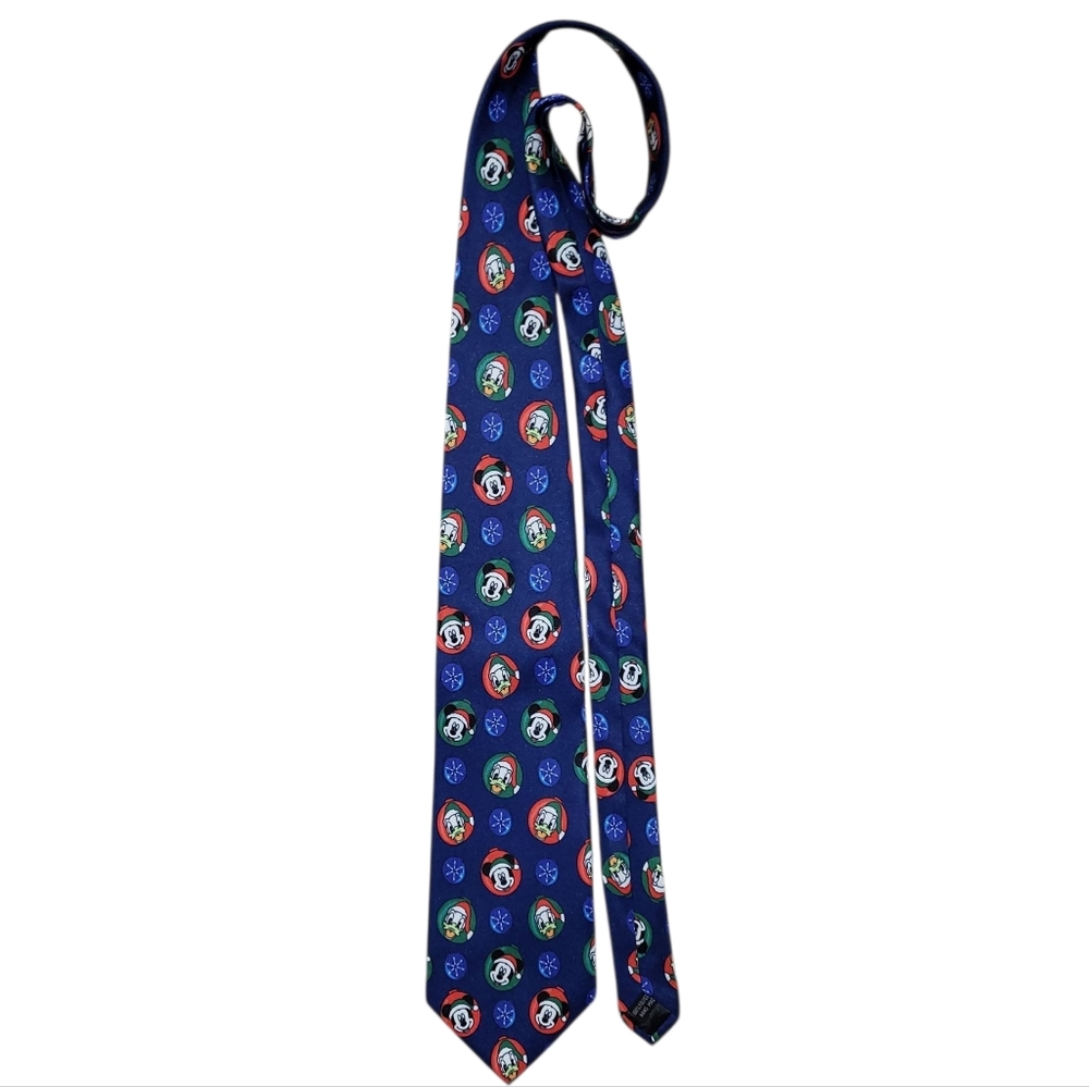 Blue Patterned Men's Disney Tie